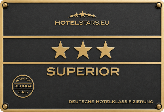 Schild 3 Sterne Superior